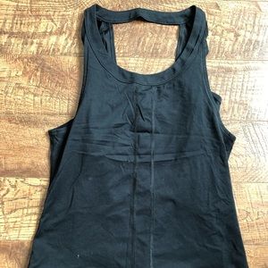 LUCY black athletic tank